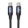USAMS Ladegerät 2xUSB-C + 2xUSB T44 100W PD3.0 + QC3.0 Fast Char Bild 2