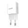 USAMS vegglader 2xUSB 2,4A micro USB hvit / hvit MICCUJT01 J- bilde 1