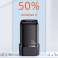 USAMS vegglader 1xUSB-C + 1xUSB T46 33W PD3.0 + QC3.0 hurtiglading bilde 3