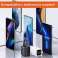 USAMS vegglader 1xUSB-C + 1xUSB T46 33W PD3.0 + QC3.0 hurtiglading bilde 4