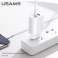 USAMS vegglader 1x USB-C + 1x USB T35 20W (bare hodet) PD3.0 + bilde 1