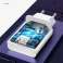 Chargeur mural USAMS 1x USB T22 18W 3A QC3.0 + câble USB-C 1m blanc photo 3