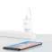 Chargeur AC USAMS 1xUSB T21 USB-C blanc / blanc 2,1A + Câble rapide photo 1