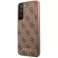 Dėklas Guess GUHCS23SG4GFBR, skirtas Samsung Galaxy S23 S911 ruda / ruda har nuotrauka 1