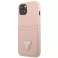 Чехол Guess GUHCP13MPSATPP для Apple iPhone 13 6,1" розовый/розовый жесткий корпус изображение 1