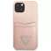 Чехол Guess GUHCP13MPSATPP для Apple iPhone 13 6,1" розовый/розовый жесткий корпус изображение 2