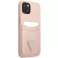 Чехол Guess GUHCP13MPSATPP для Apple iPhone 13 6,1" розовый/розовый жесткий корпус изображение 3