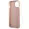 Чехол Guess GUHCP13MPSATPP для Apple iPhone 13 6,1" розовый/розовый жесткий корпус изображение 6