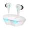 AWEI Bluetooth 5.0 T23 TWS cuffie + docking station per il gioco bianco foto 3
