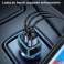 USAMS Chargeur de voiture 2x USB+1xUSB-C C24 80W (seule tête) Fast Ch photo 2