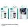 USAMS Chargeur de voiture 2xUSB C23 36W Charge rapide transparent bleu photo 4
