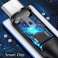 USAMS Punottu kaapeli U5 2A micro USB musta/musta 1.2m SJ224USB01 (US- kuva 2