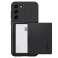 Spigen Slim Armor CS -puhelinkotelo Samsung Galaxy S23+ Plus mustalle kuva 1
