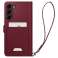 Spigen-lompakko "S" Plus Samsung Galaxy S23 Burgundylle kuva 3