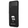 Case Karl Lagerfeld KLHCZF4IKMSBK F721 voor Galaxy Z Flip 4 boek Saffian foto 1