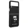 Case Karl Lagerfeld KLHCZF4IKMSBK F721 voor Galaxy Z Flip 4 boek Saffian foto 2