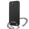 Etui Karl Lagerfeld KLHCP13MPMK do iPhone 13 6 1&quot; hardcase Leather Tex zdjęcie 3