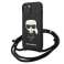 Karl Lagerfeld Case KLHCP13MCMNIPK for iPhone 13 6,1" hardcase Leather image 4