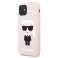 Custodia Karl Lagerfeld KLHCN61SLFKPI per iPhone 11 6,1" / Xr custodia rigida Sili foto 4