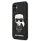 Case Karl Lagerfeld KLHCN61SLFKBK voor iPhone 11 6,1" / Xr hardcase Sili foto 3