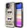 Case Karl Lagerfeld KLHCN61KCGLGO voor iPhone 11 / Xr 6,1" hardcase Liqu foto 3