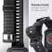Spigen Tough Armor "Pro" Correia para Apple Watch 7/8 (45mm) Metal Preto foto 2