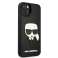 Karl Lagerfeld Case KLHCP13MKH3DBK voor iPhone 13 6,1" hardcase 3D Rubbe foto 3