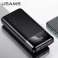 USAMS Powerbank PB38 30000mAh 18W 2xQC3.0 + PD Schnellladung schwarz/schwarz Bild 2