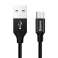 Cable micro USB Baseus Yiven 150 cm 2A negro fotografía 3