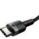 Baseus Cafule USB-C Quick Charge 3.0 PD 2.0 100W 5A Graues Kabel Baseus Cafule Bild 3