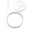 Qi Baseus Chargeur inductif magnétique pour iPhone 12 15W Blanc photo 6