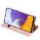 DuxDucis SkinPro lompakkokotelo Samsung Galaxy A22 5G Rose Goldille kuva 3