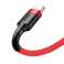 Baseus Cafule 3A USB til USB-C-kabel 1m (rød) bilde 3