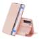 Dux Ducis koža X usnje zaščitno kovček za Galaxy S21 5G rose fotografija 4