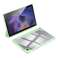DuxDucis Toby futrālis Samsung Galaxy Tab A8 10.5 x200 / X205 zaļš attēls 6