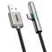 USB to USB-C cable angled flat Baseus Iridescent, Huawei SuperCharge image 1