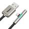 Cablu USB la USB-C înclinat plat Baseus Iridescent, Huawei SuperCharge fotografia 6