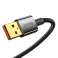 USB'den USB-C'ye Kablo Baseus Explorer, 100W, 2m (Siyah) fotoğraf 6