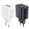 Acefast wall charger 2x USB 18W QC 3.0, AFC, FCP white (A33 whit image 5