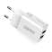 Choetech Dual Port Wall Charger 2 x USB-A 10W 2A White (C0030) image 4