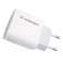 Wozinsky hurtig vægoplader EU USB Type C strømforsyning 20W + k billede 1