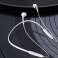 Dudao Magnetic Suction In-ear Wireless Bluetooth Headphones Blanco fotografía 3