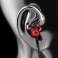 Dudao Kovinske žice Slušalke za ušesa 3,5mm Mini Jack Grey (X2 fotografija 3