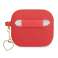 Guess GUA3LSCHSR AirPods 3 cover red/red Silicone Charm Heart Col image 1