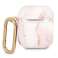 Guess GUA2UNMP AirPods cover pink/pink Marble Collection image 2