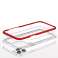 Skaidrus 3in1 dėklas, skirtas iPhone 12 Pro Max gelio dangteliui su raudonu rėmeliu nuotrauka 6
