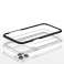 Прозрачен калъф 3в1 за iPhone 12 Pro Max гел капак с рамка черен картина 4