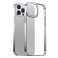Baseus Parıltılı Kılıf Şeffaf Kılıf iPhone 13 Pro gümüş fotoğraf 1