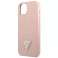 Guess GUHCP13SPSATLP iPhone 13 mini 5,4" roze/roze hardcase Saffiano foto 5