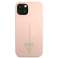 Guess GUHCP13SSLTGP iPhone 13 mini 5,4" růžový/růžový pevný kryt silikon fotka 2